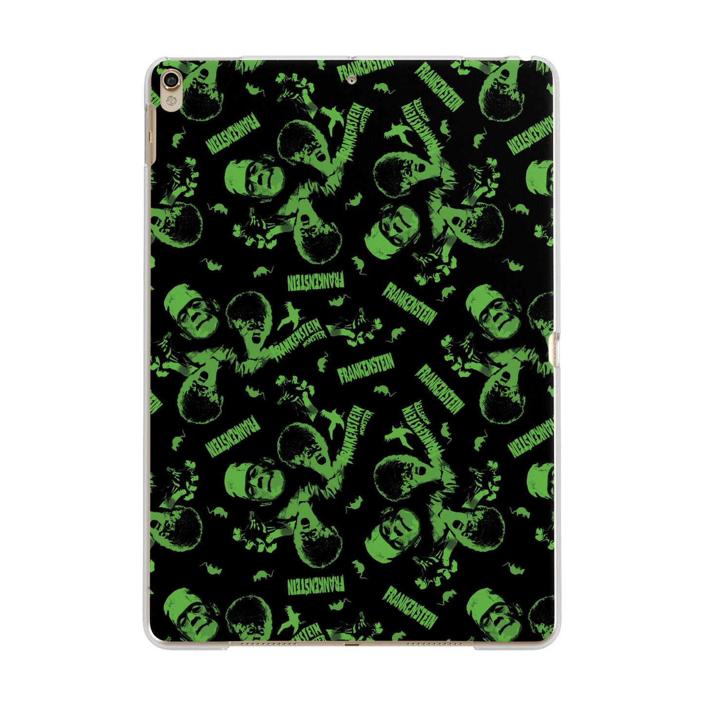 Halloween Monster Apple iPad Gold Case