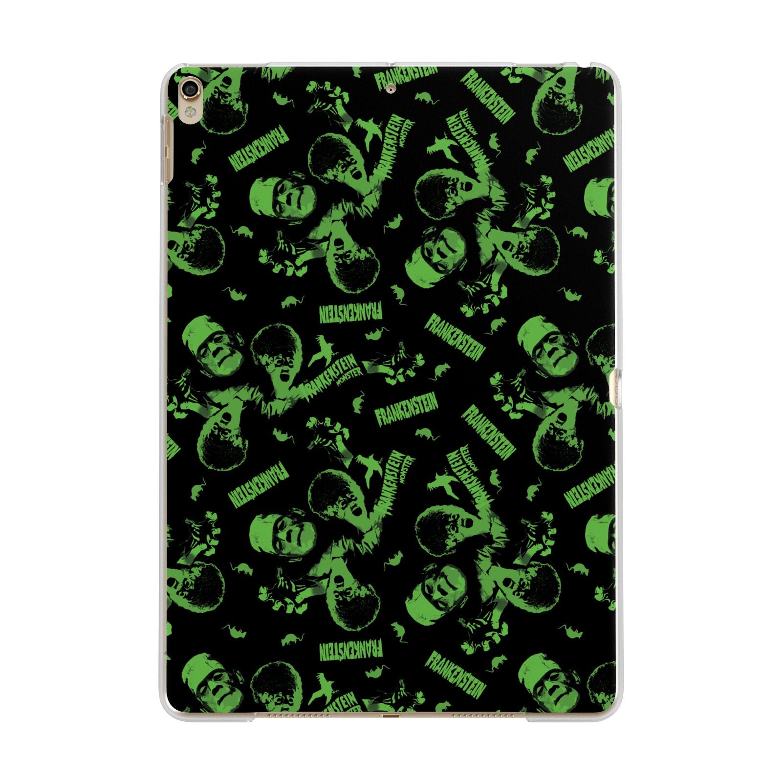Halloween Monster Apple iPad Gold Case