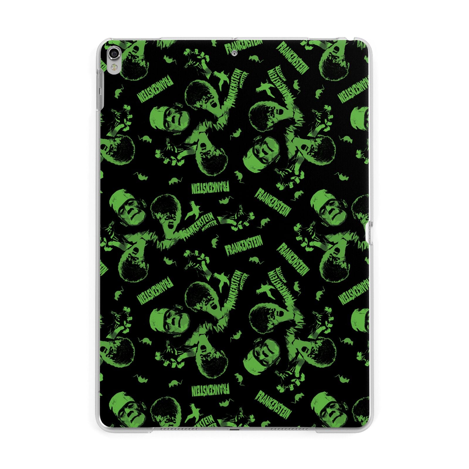 Halloween Monster Apple iPad Silver Case