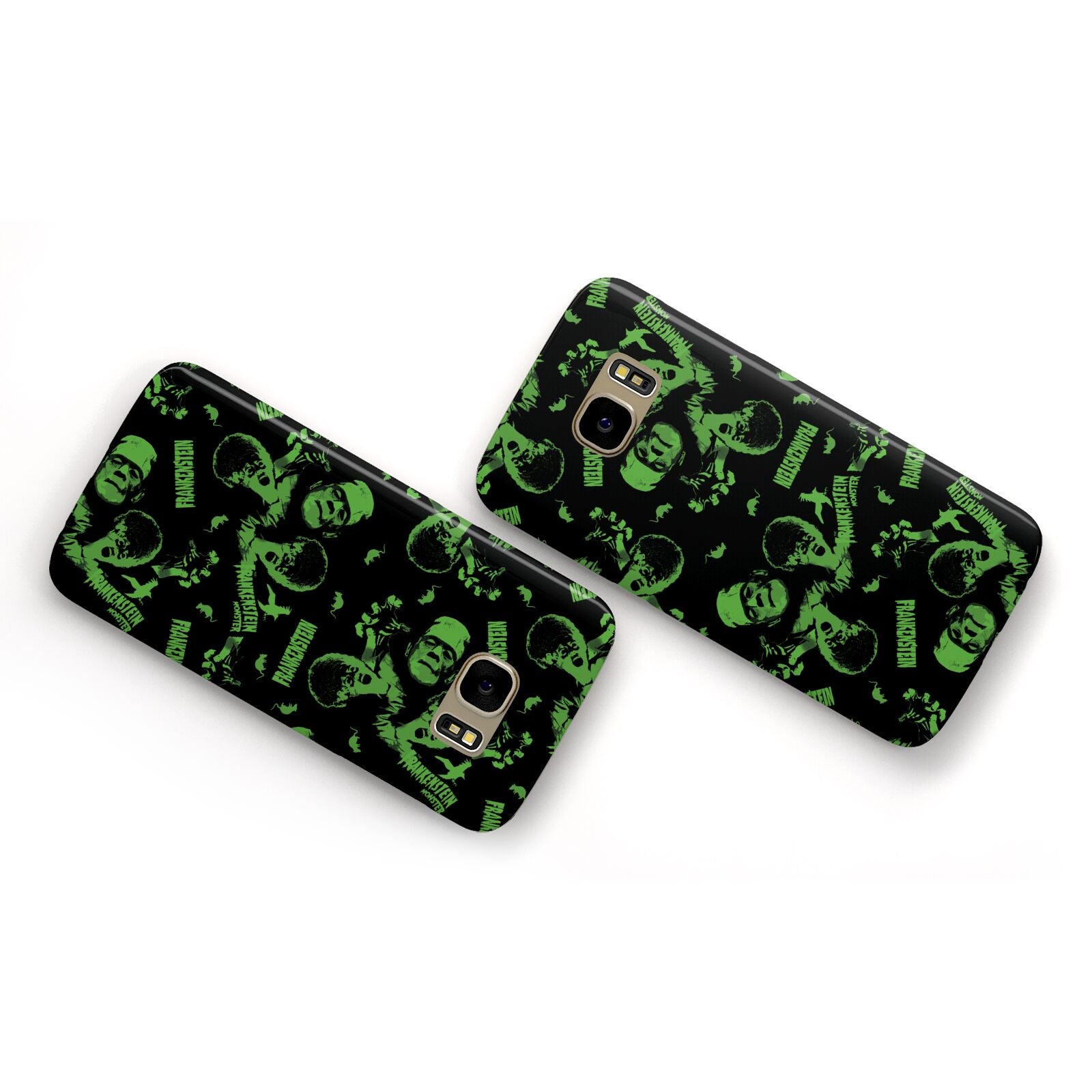 Halloween Monster Samsung Galaxy Case Flat Overview