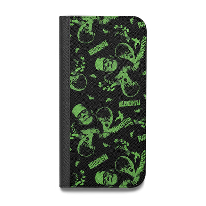 Halloween Monster Vegan Leather Flip Samsung Case