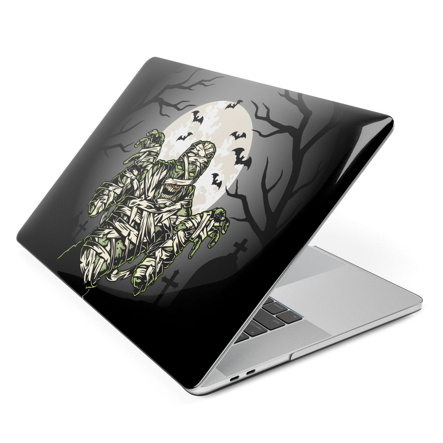 Halloween Mummy Apple MacBook Case Side View