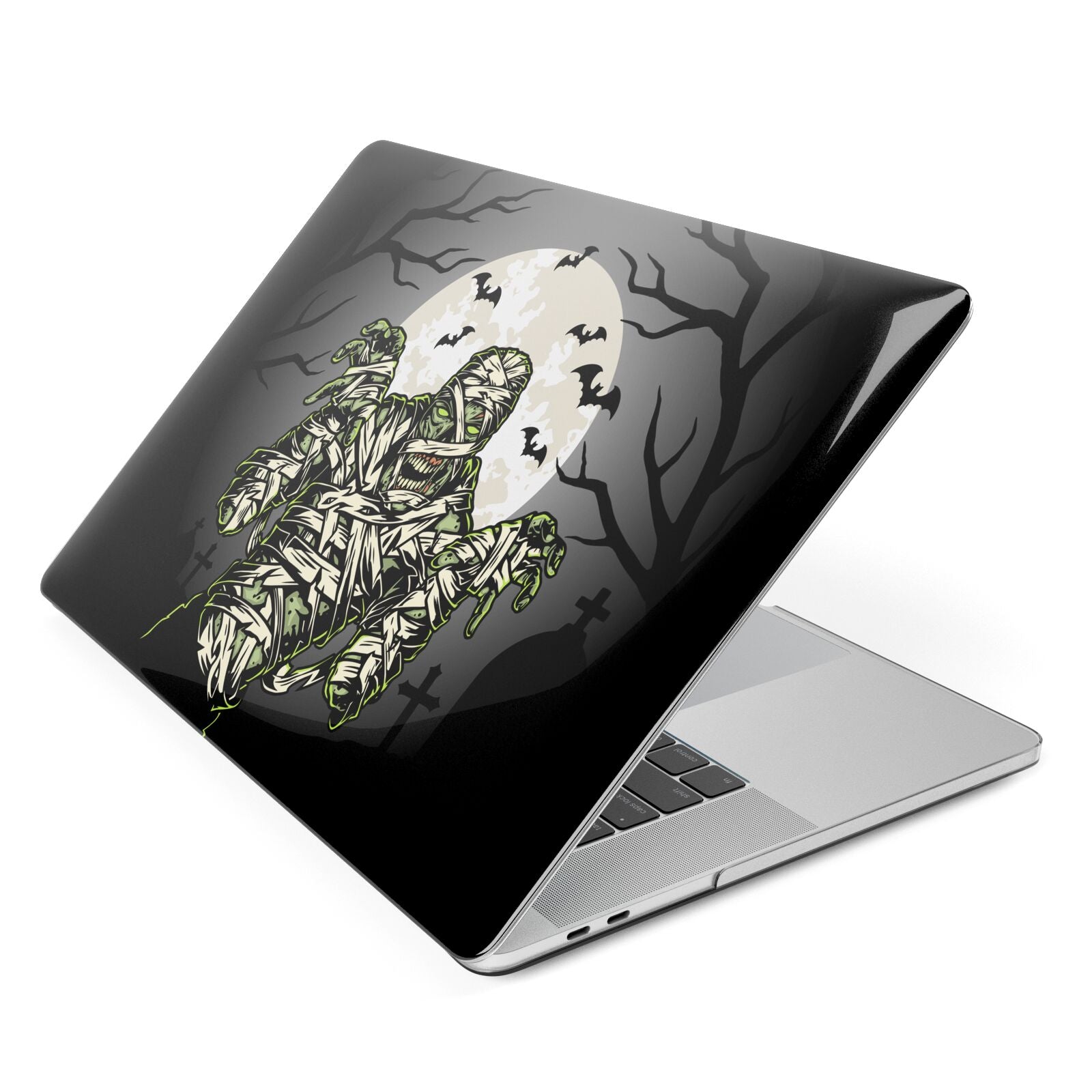 Halloween Mummy Apple MacBook Case Side View
