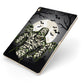 Halloween Mummy Apple iPad Case on Gold iPad Side View