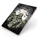 Halloween Mummy Apple iPad Case on Rose Gold iPad Side View