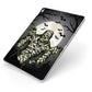 Halloween Mummy Apple iPad Case on Silver iPad Side View