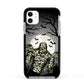 Halloween Mummy Apple iPhone 11 in White with Black Impact Case