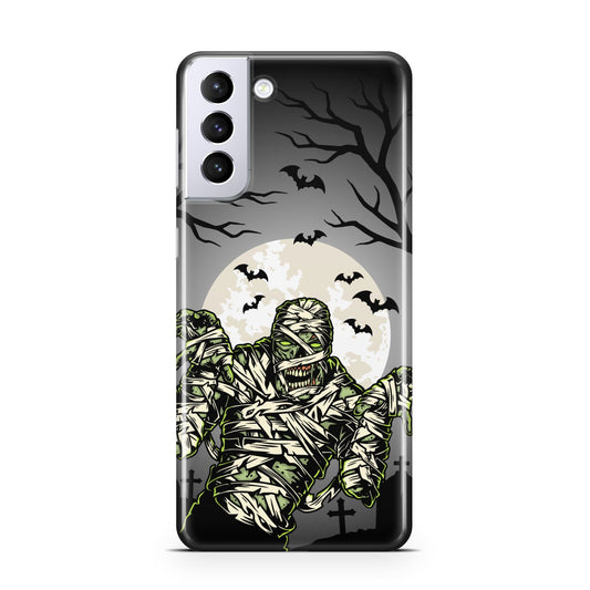 Halloween Mummy Samsung S21 Plus Phone Case