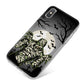 Halloween Mummy iPhone X Bumper Case on Silver iPhone