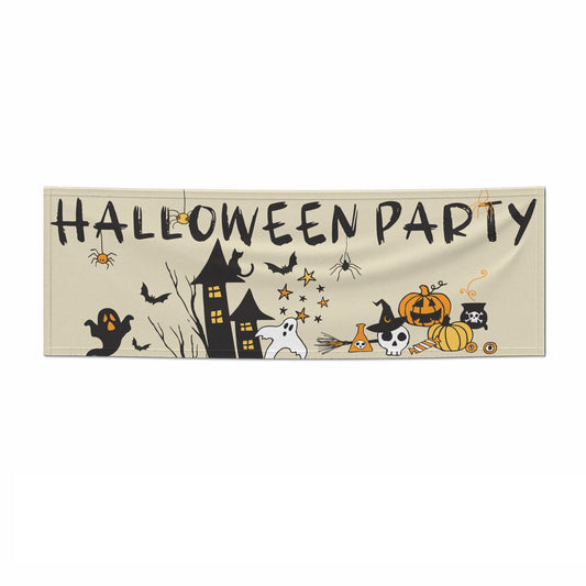 Halloween Party 6x2 Paper Banner