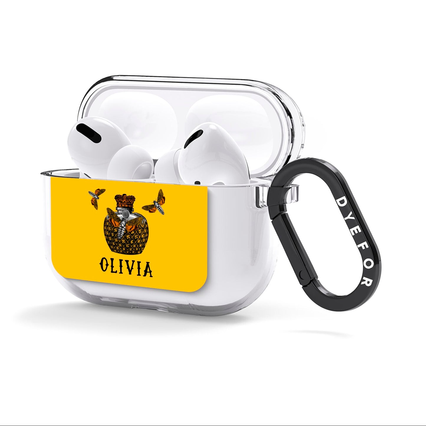 Halloween Potion Personalised AirPods Clear Case 3rd Gen Side Image