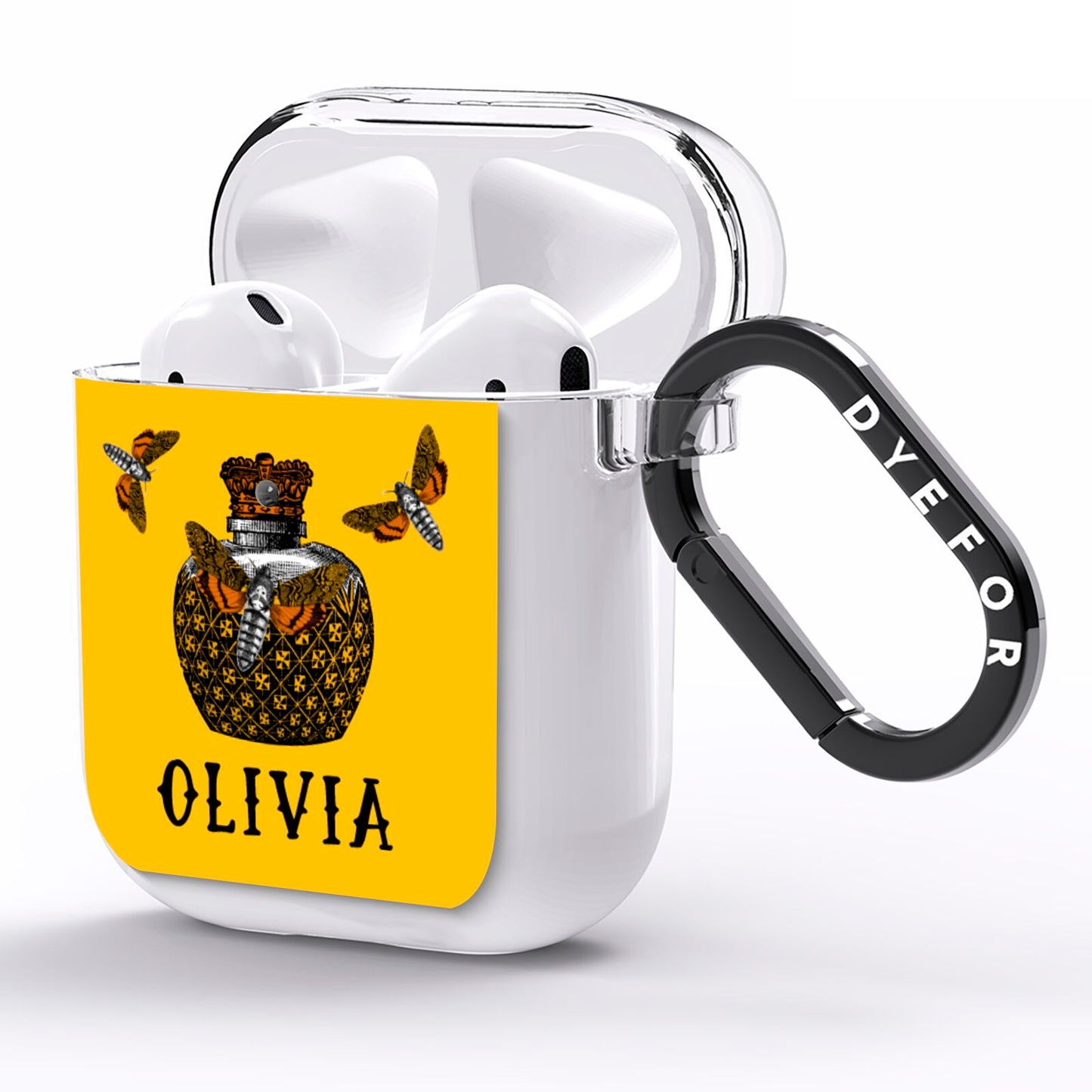 Halloween Potion Personalised AirPods Clear Case Side Image