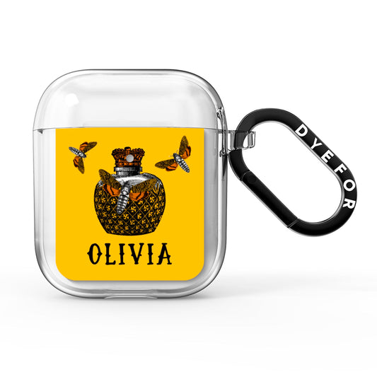 Halloween Potion Personalised AirPods Clear Case