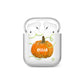 Halloween Pumpkin Personalised AirPods Case