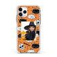 Halloween Pumpkins Photo Upload Apple iPhone 11 Pro in Silver with White Impact Case