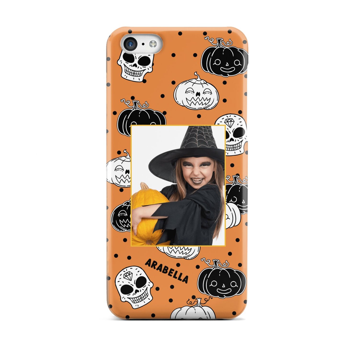 Halloween Pumpkins Photo Upload Apple iPhone 5c Case