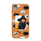 Halloween Pumpkins Photo Upload iPhone 7 Plus Bumper Case on Silver iPhone