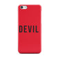 Halloween Red Devil Apple iPhone 5c Case