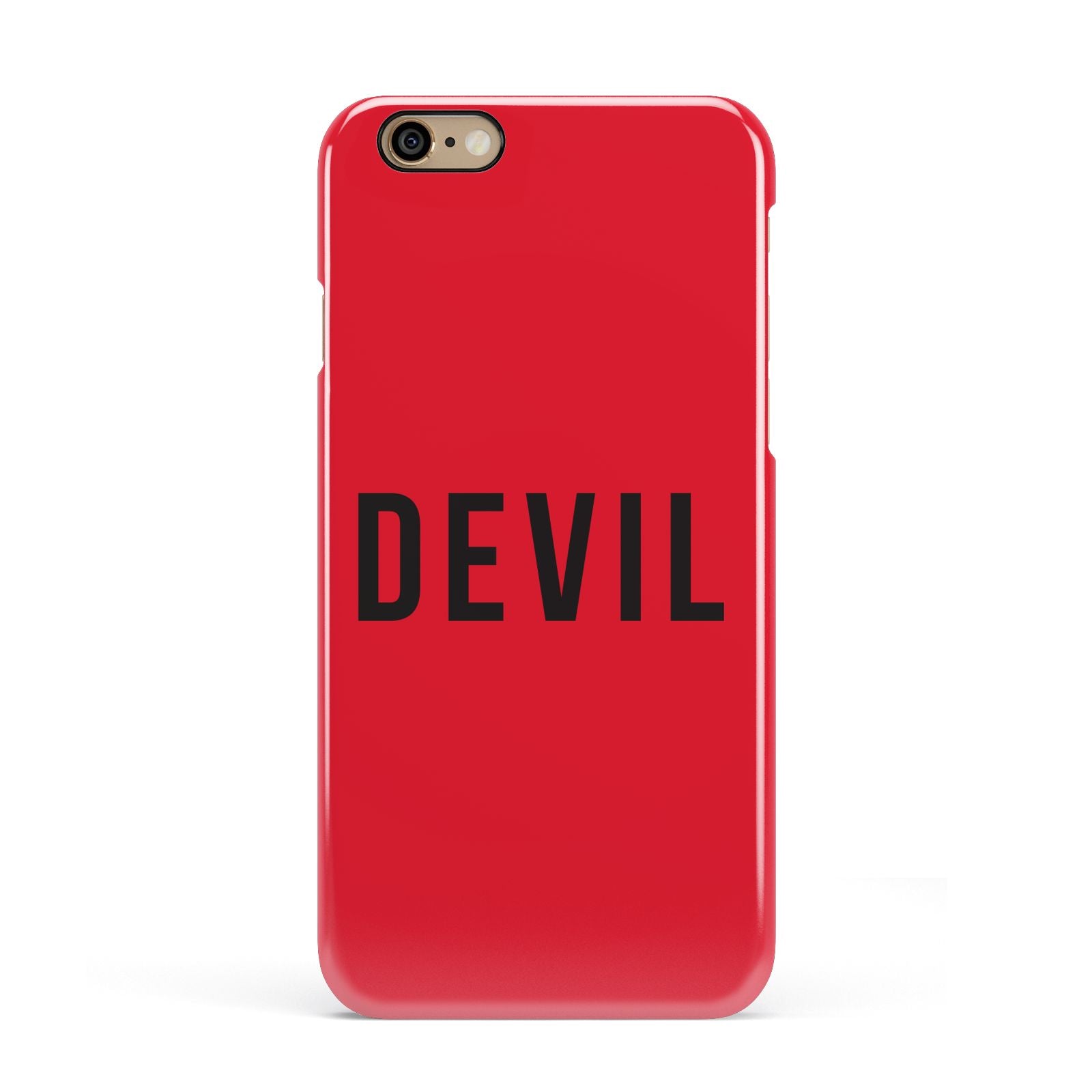 Halloween Red Devil Apple iPhone 6 3D Snap Case