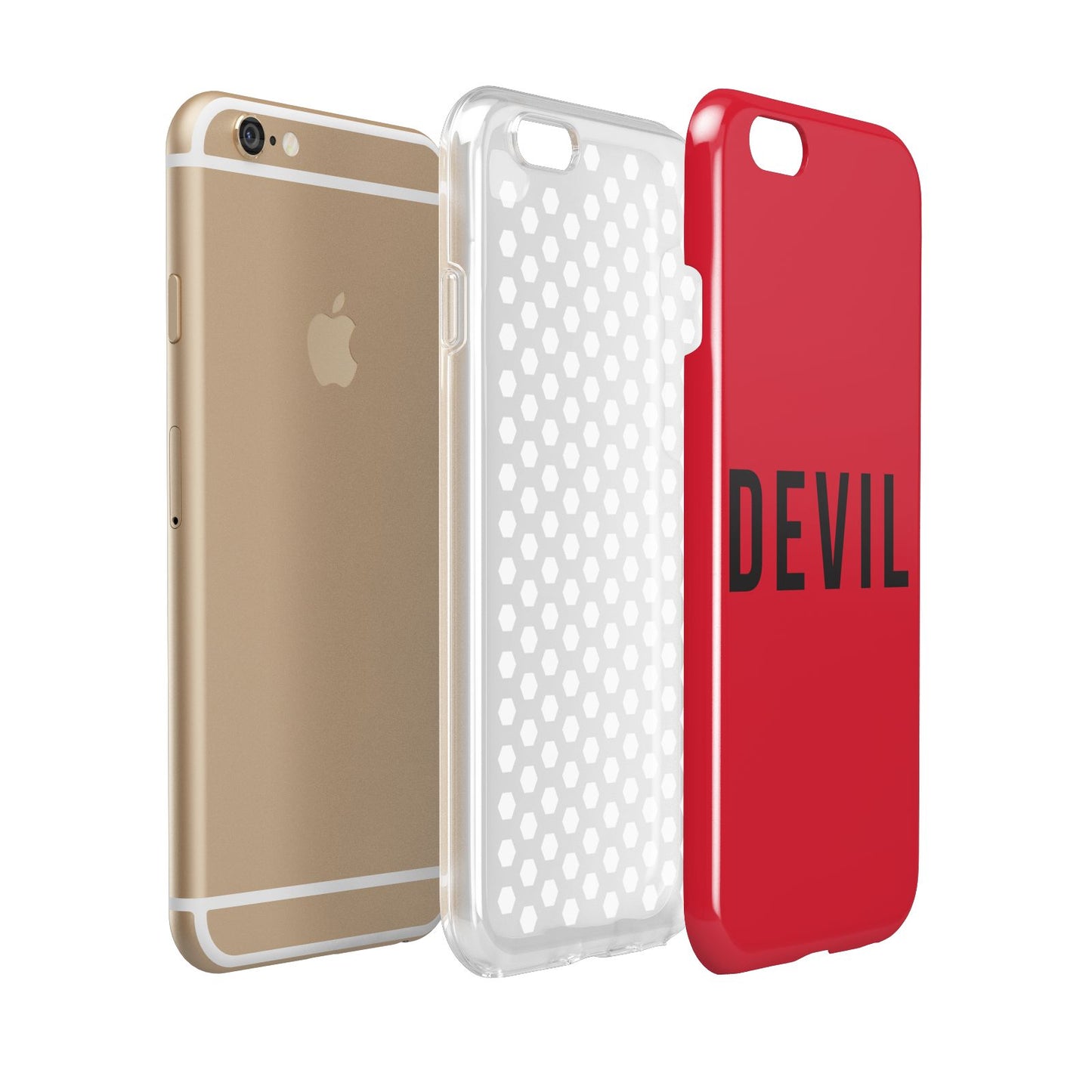 Halloween Red Devil Apple iPhone 6 3D Tough Case Expanded view