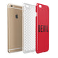 Halloween Red Devil Apple iPhone 6 Plus 3D Tough Case Expand Detail Image