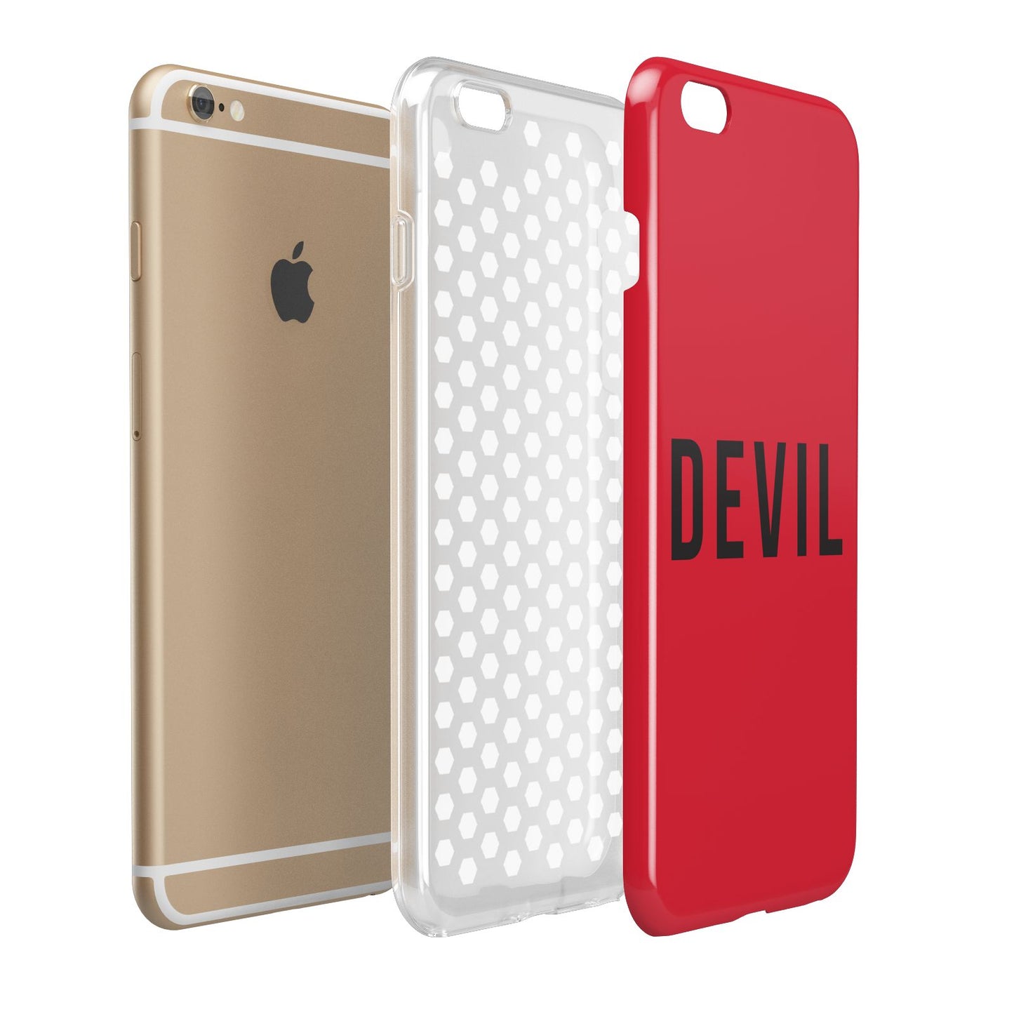 Halloween Red Devil Apple iPhone 6 Plus 3D Tough Case