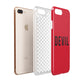 Halloween Red Devil Apple iPhone 7 8 Plus 3D Tough Case Expanded View