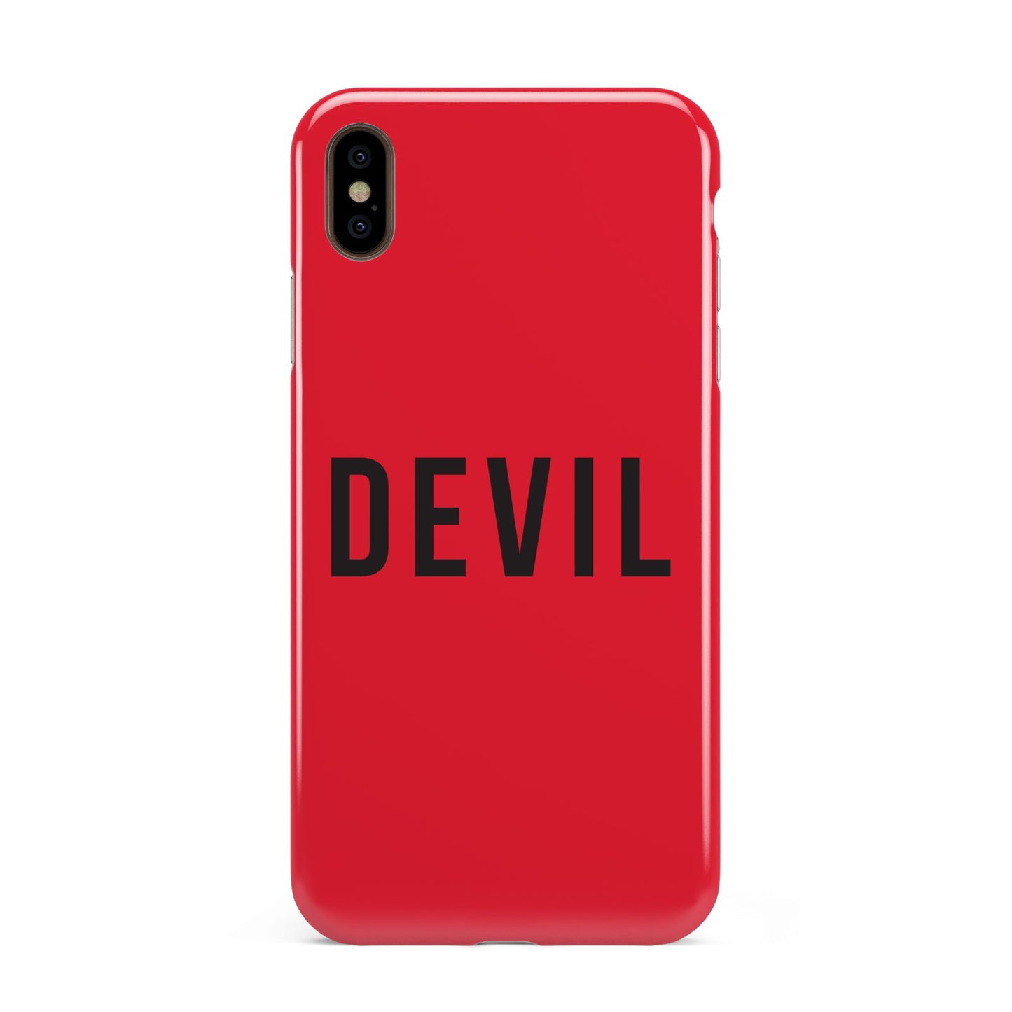 Halloween Red Devil Apple iPhone Xs Max 3D Tough Case
