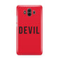 Halloween Red Devil Huawei Mate 10 Protective Phone Case