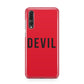 Halloween Red Devil Huawei P20 Pro Phone Case