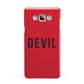 Halloween Red Devil Samsung Galaxy A7 2015 Case