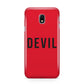 Halloween Red Devil Samsung Galaxy J3 2017 Case
