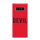 Halloween Red Devil Samsung Galaxy Note 8 Case