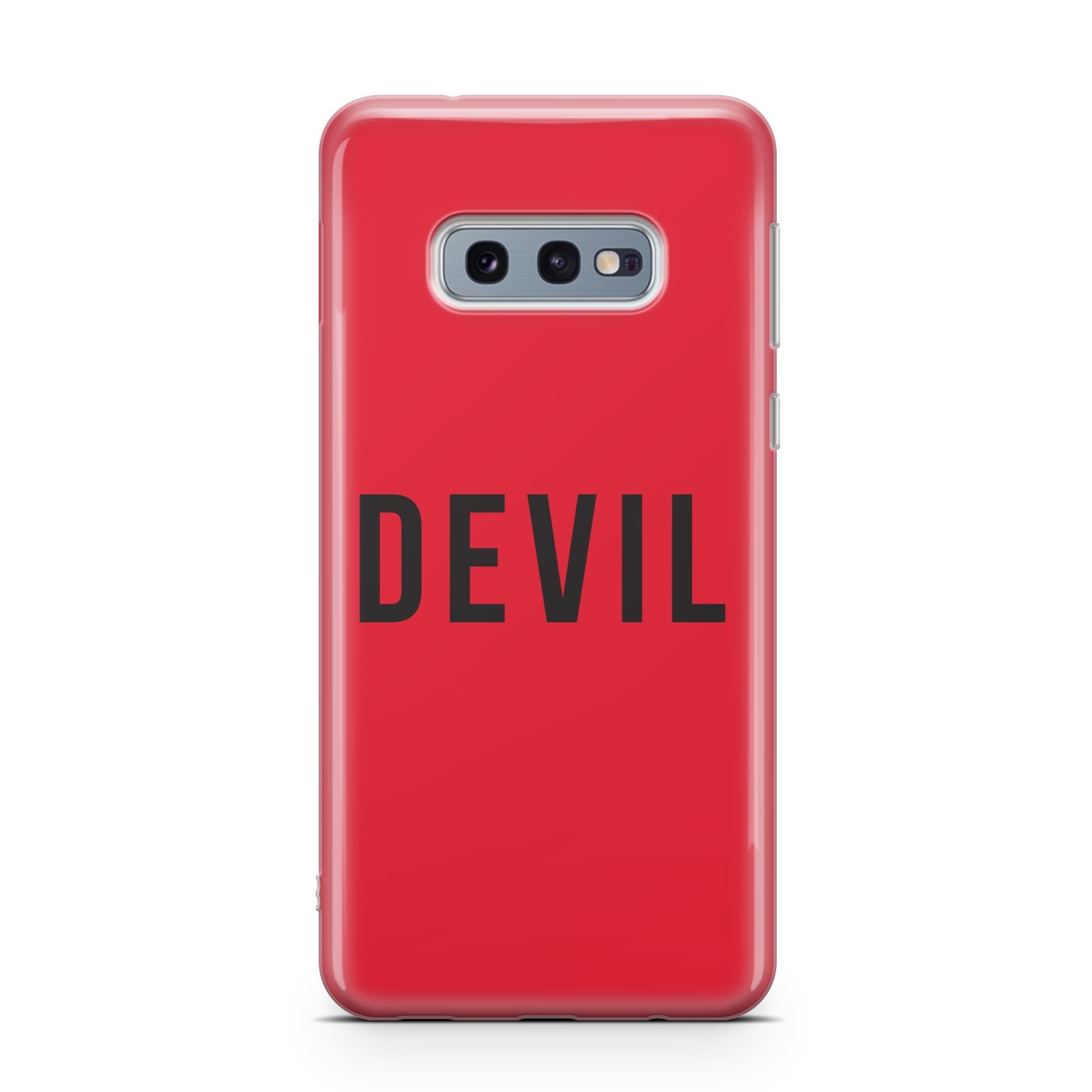 Halloween Red Devil Samsung Galaxy S10E Case