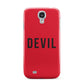 Halloween Red Devil Samsung Galaxy S4 Case