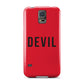 Halloween Red Devil Samsung Galaxy S5 Case