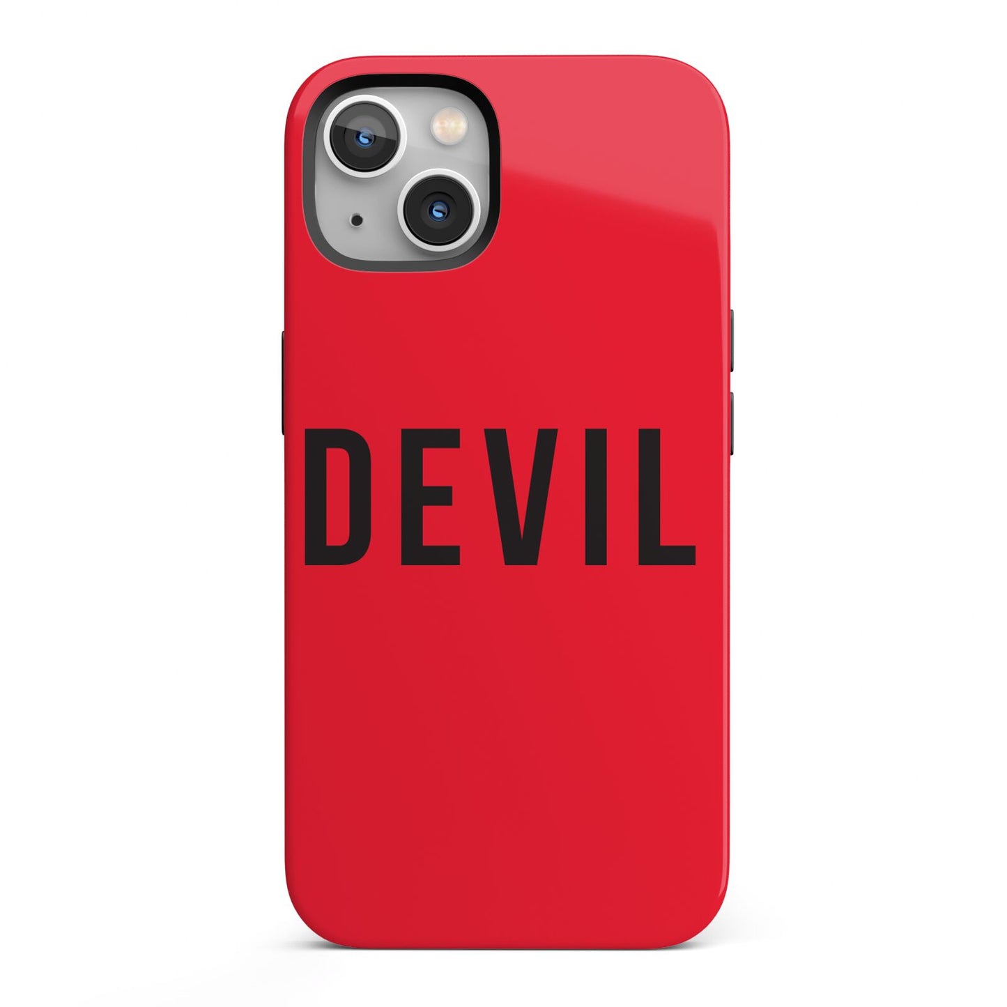 Halloween Red Devil iPhone 13 Full Wrap 3D Tough Case