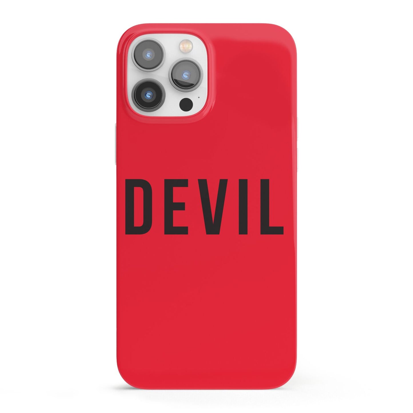 Halloween Red Devil iPhone 13 Pro Max Full Wrap 3D Snap Case