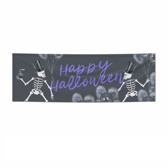 Halloween Skeleton 6x2 Paper Banner