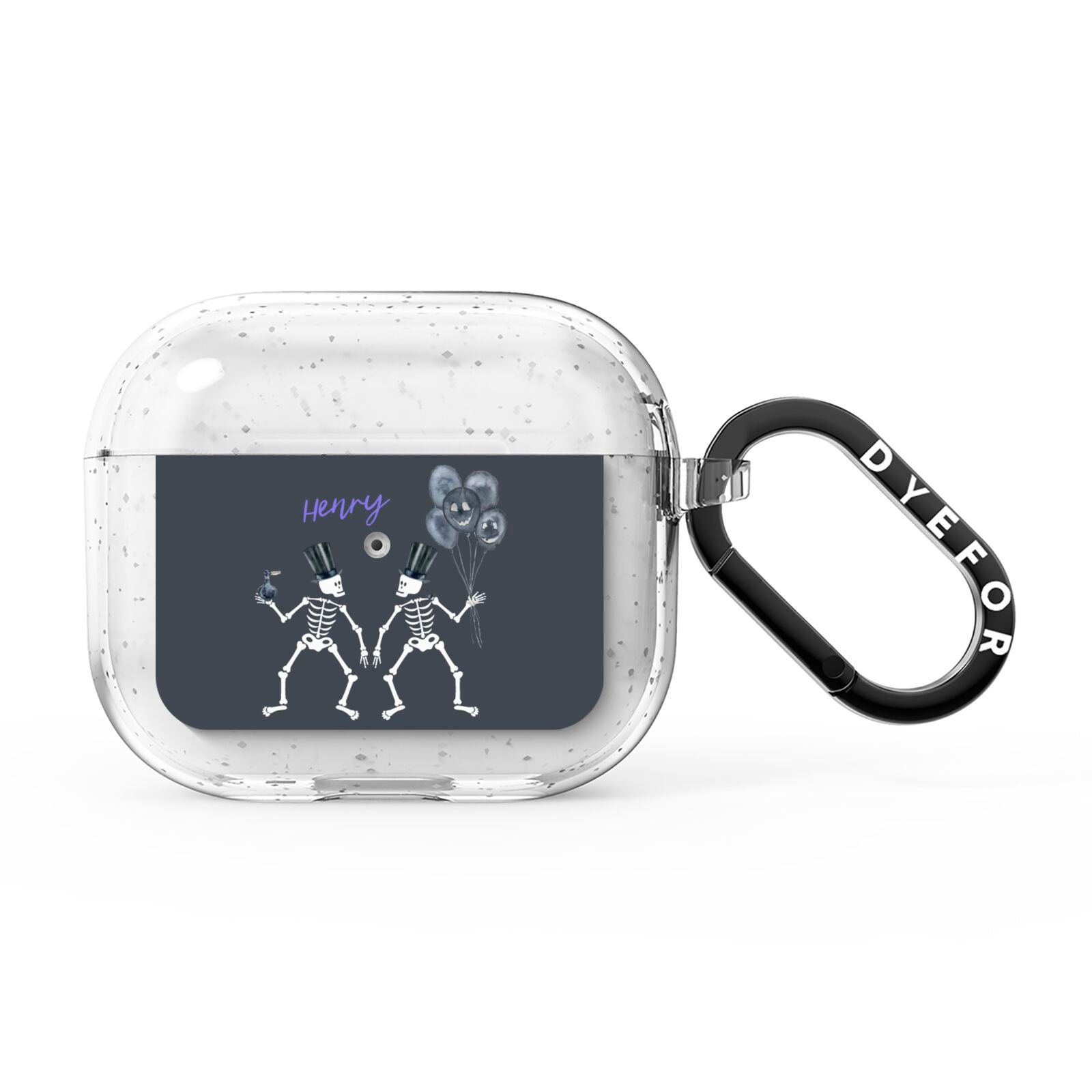 Halloween Skeleton AirPods Glitter Case 3rd Gen