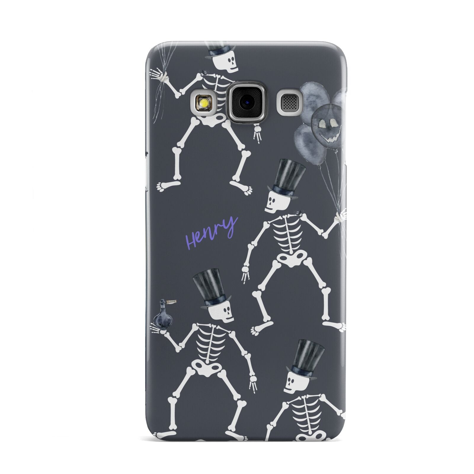 Halloween Skeleton Samsung Galaxy A3 Case