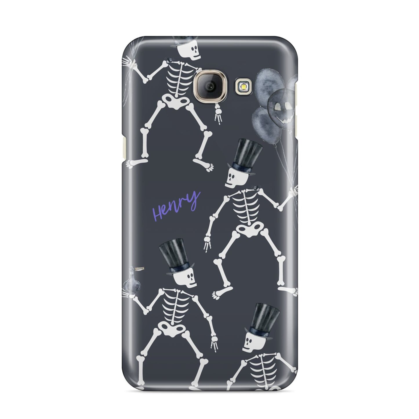 Halloween Skeleton Samsung Galaxy A8 2016 Case