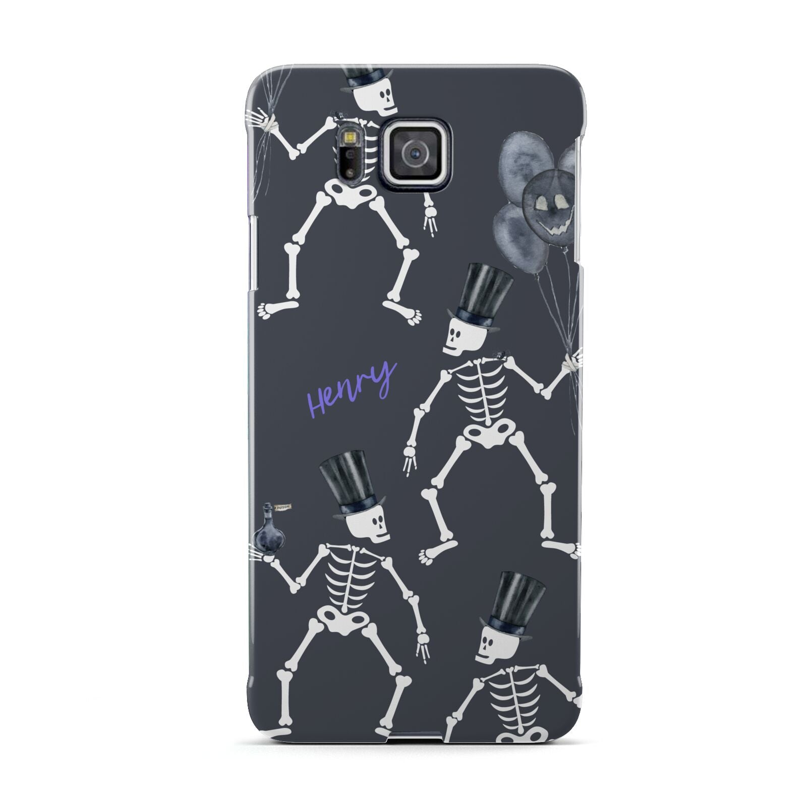 Halloween Skeleton Samsung Galaxy Alpha Case