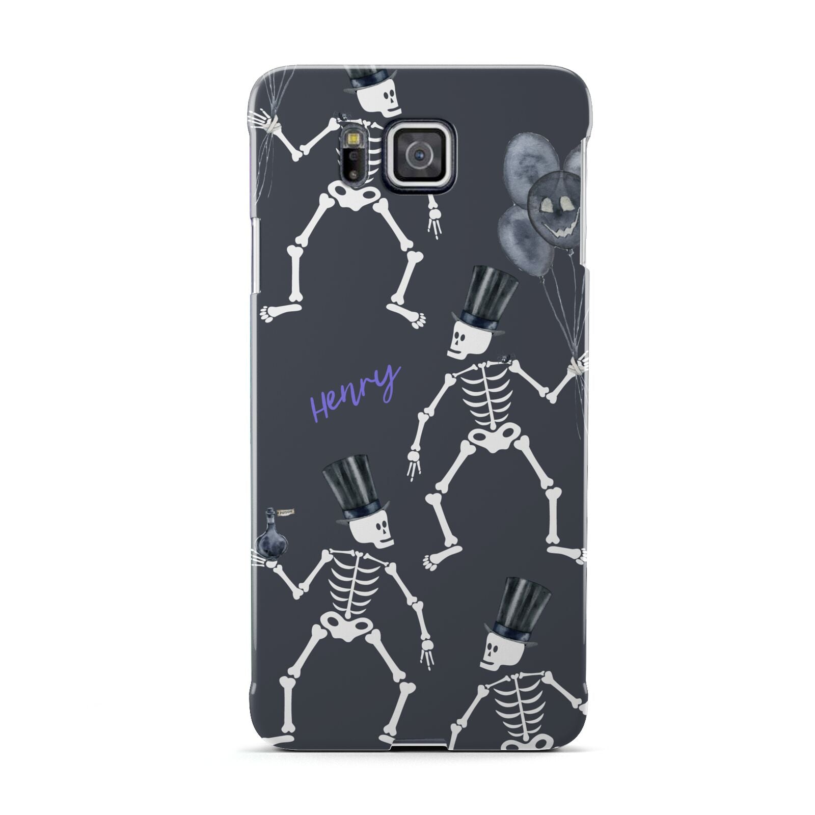 Halloween Skeleton Samsung Galaxy Alpha Case
