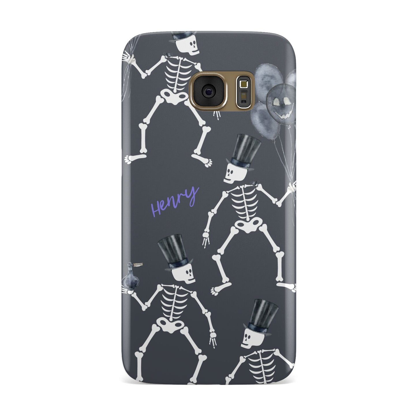 Halloween Skeleton Samsung Galaxy Case