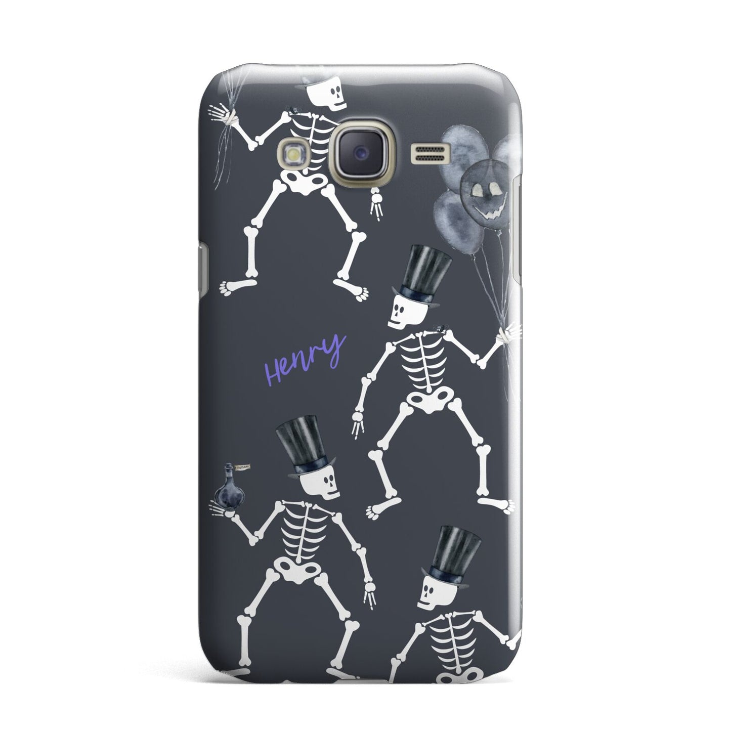 Halloween Skeleton Samsung Galaxy J7 Case