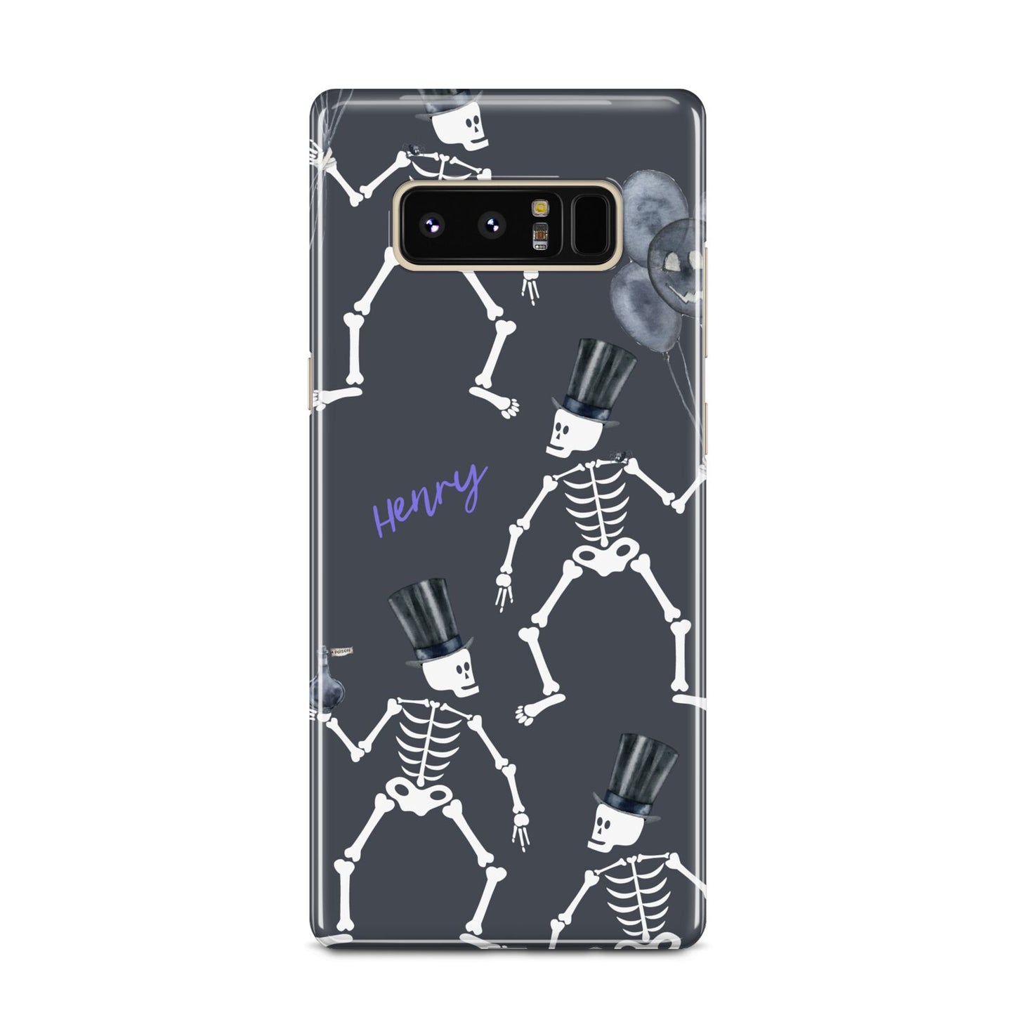 Halloween Skeleton Samsung Galaxy Note 8 Case