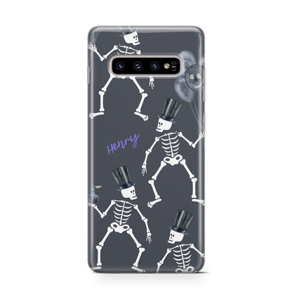 Halloween Skeleton Samsung Galaxy S10 Case