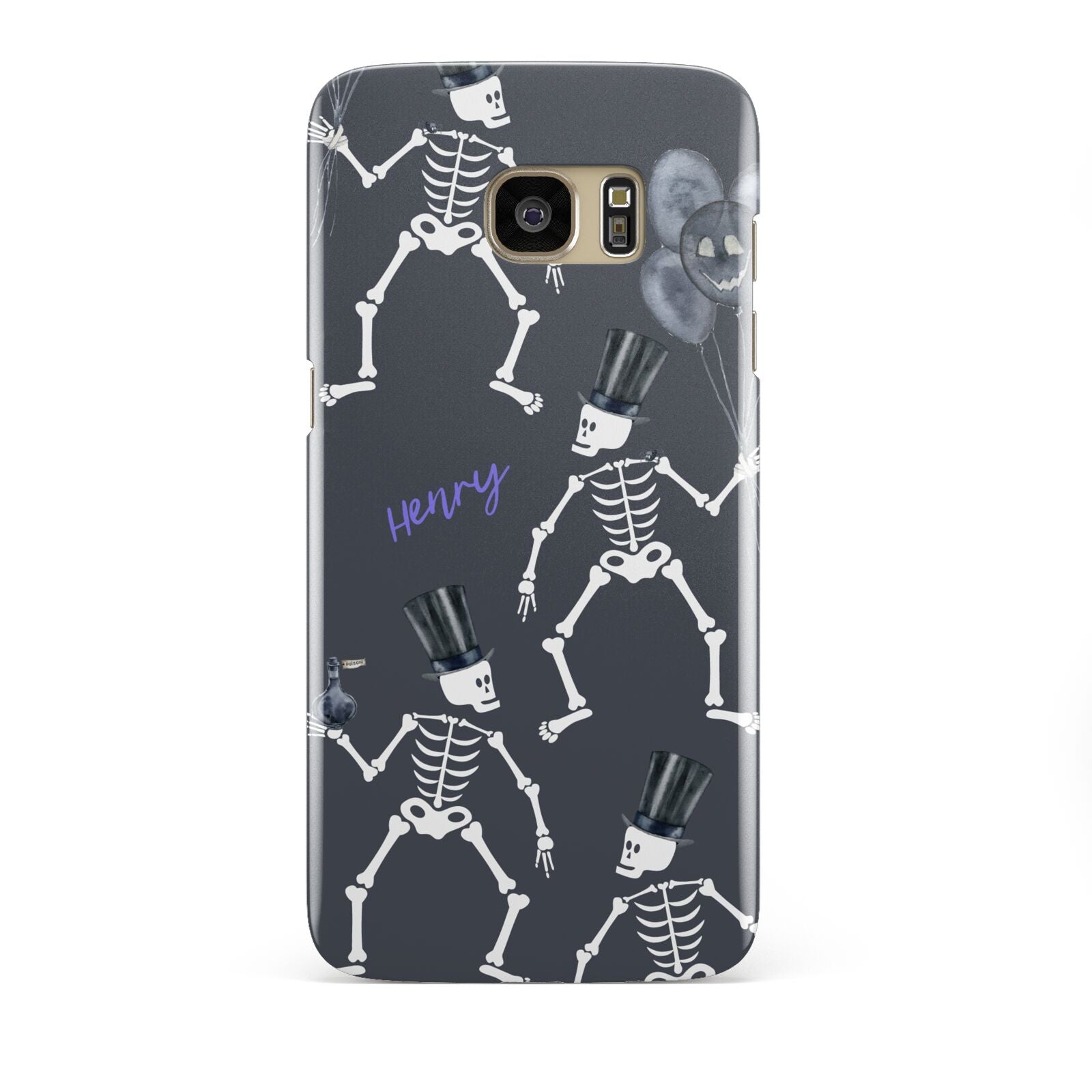 Halloween Skeleton Samsung Galaxy S7 Edge Case