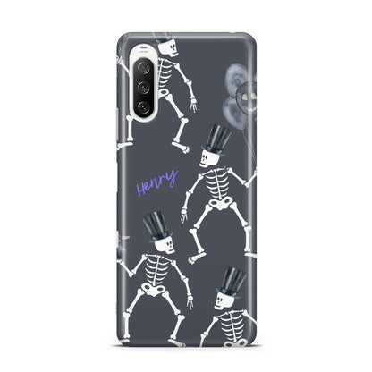 Halloween Skeleton Sony Xperia 10 III Case